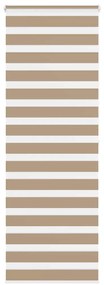 vidaXL Cortina de zebra 90x200 cm largura do tecido 85,9 cm poliéster