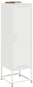 Aparador alto 36x39x123 cm aço branco