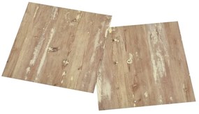 Tábuas de soalho autoadesivas 55 pcs 5,11 m² PVC castanho