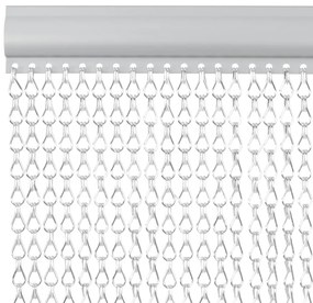 Mosquiteira para porta de correntes 56x186 cm alumínio