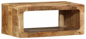 Armário de TV 60x30x25 cm em Madeira de Mangueira Maciça