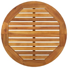 5 pcs conjunto de bar para jardim madeira de acácia maciça