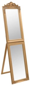 Espelho de pé 40x160 cm dourado