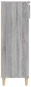 Sapateira 40x36x105 cm derivados de madeira cinzento sonoma