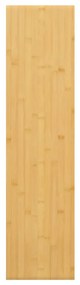 Prateleira de parede 80x20x2,5 cm bambu