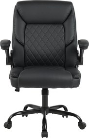 Cadeira de Escritório Medfield Couro sintético preto