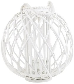 Lanterna decorativa branca SAMOA Beliani