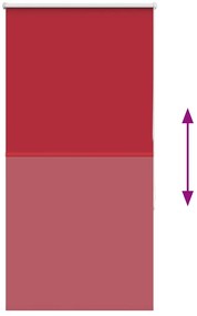 Persiana de enrolar 65x150 cm largura tecido 60,7 cm poliéster