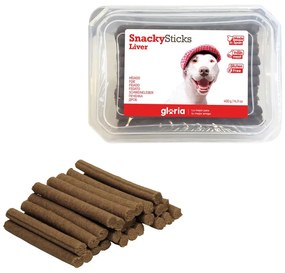 Snack para Cães Gloria Snackys Sticks Fígado (350 G)