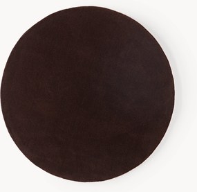 Tapete redondo em lã artesanal Zayne