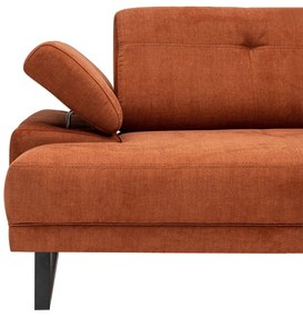 Sofá de Canto Mustang – Laranja – 274 x 174 cm