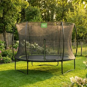 Trampolim redondo Silhouette ø244 cm - preto
