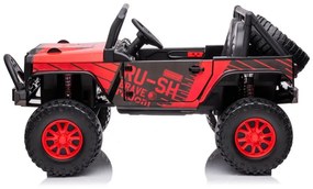 BUGGY RALLY 2 LUGARES CARRO ELÉTRICO INFANTIL 24V VERMELHO