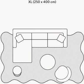 Tapete artesanal Wavy