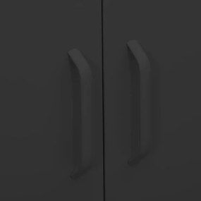 Armário de arrumação aço 80x35x101,5 cm antracite