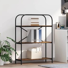 vidaXL Estante Carvalho Defumado 80 x 30 x 109 cm Madeira processada