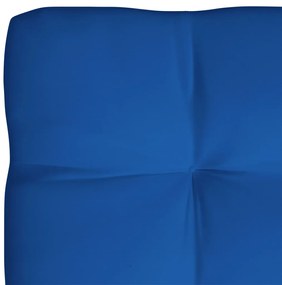 Almofadões para sofás de paletes 7 pcs azul real