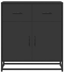 Aparador 68x35x76 cm derivados de madeira preto