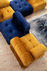 **** Tuffet Bubble – Azul – 95x95x45 cm

**