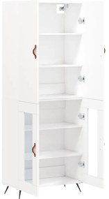 Armário alto 69,5x34x180 cm derivados de madeira branco