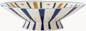 Taça decorativa em grés pintada à mão Conneli