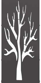 Suporte para lenha 40x30x80 cm aço laminado a frio preto