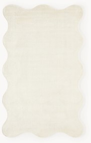 Tapete em fibra natural artesanal Wavy