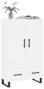 Aparador alto 69,5x31x115 cm derivados de madeira branco
