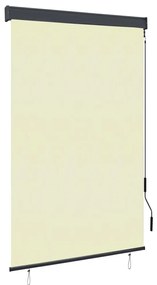 Estore de rolo para exterior 120x250 cm creme