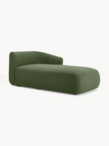 Módulo de canto chaise longue em bouclé Sofia