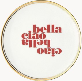 Prato para sobremesa artesanal Tavola Scomposta