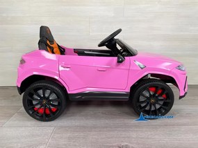 Carro elétrico Crianças Bateria Lamborghini Urus 12V 2.4G Rosa