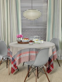 Toalhas de mesa rectangular anti nódoas 100% algodão - Fateba: 1 Toalha de mesa 180x250 cm
