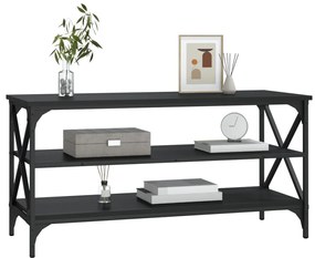 Móvel de TV 100x40x50 cm derivados de madeira preto