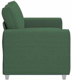 Sofá-luvas 120 cm tecido corduroy verde selva
