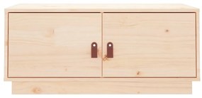Mesa de centro 80x50x35 cm pinho maciço