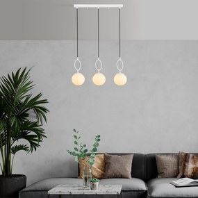 Candeeiro de Teto Ring – Branco – 75 cm x 185 cm