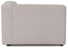 Sofá de Canto Mora – Ecru – 230x69x180 cm