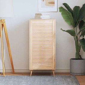 vidaXL Porta de armário com design de persiana pinho maciço