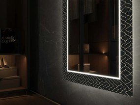 Espelho LED com decoração LED D13