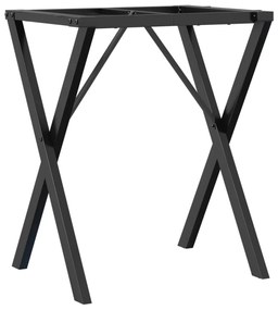 Pernas para mesa de jantar estrutura em X aço