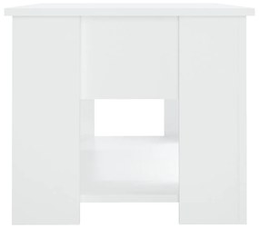 Mesa de centro 79x49x41 cm madeira processada branco