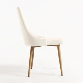 Cadeira Stoik Wood - Beige