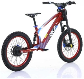 Bicicleta elétrica infantil sem pedais 750W 20" 36V 7.5Ah RXF EVO-RACING Vermelha