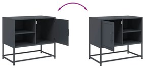Móvel de TV 68x39x60,5 cm aço antracite
