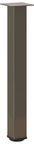 Pés de mesa de console 4 peças aço natural 72-74 cm aço