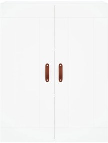 Armário alto 69,5x34x180 cm derivados de madeira branco
