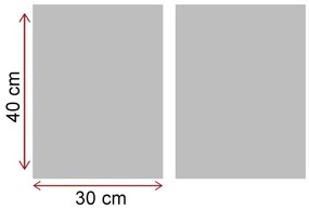 Pintura Decorativa MDF 2P3040MDFCIZ-003 – Multicolor – 30 x 40 cm (2 P