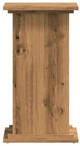 Suporte plantas 33x33x60 cm deriv. madeira carvalho artisiano
