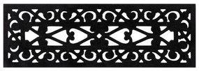 Tapetes para degraus de escada 10 pcs 25x75 cm borracha